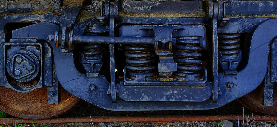Nostalgic Rail Gears Photograph by Tikvahs Hope