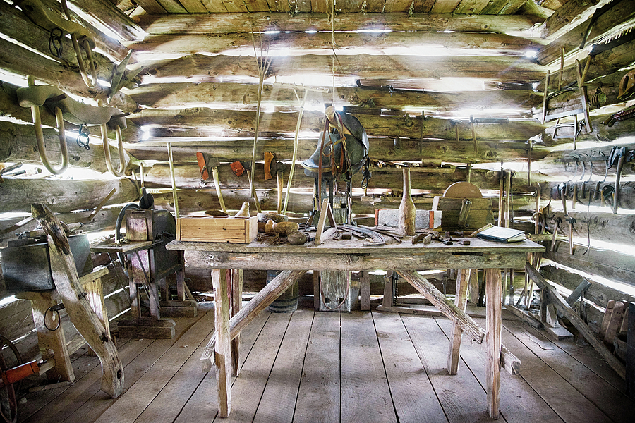 Nostalgic Tool Shed Photograph by Steven Michael