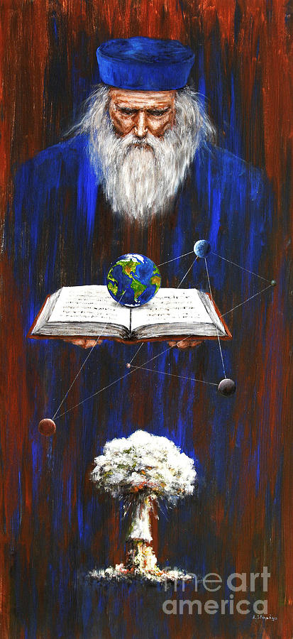 Nostradamus Painting by Arturas Slapsys