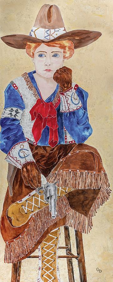 Not Her First Rodeo Painting by Georgia Donovan