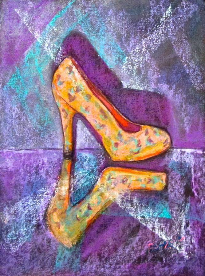 Not My Grannies Shoe Painting by Barbara OToole