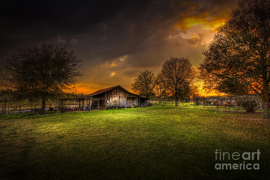 Barn Photograph - Not The Last Storm by Marvin Spates