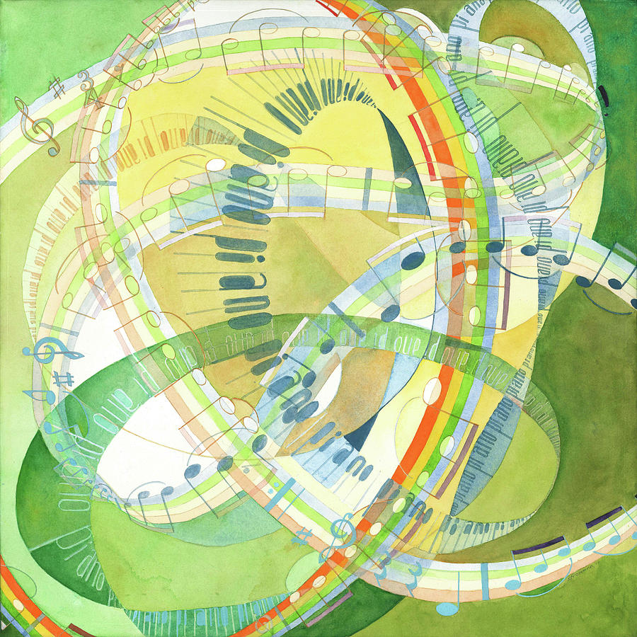 Notation Painting by Sid Freeman
