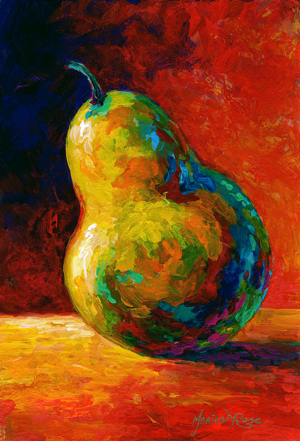 Pear Painting - Nothing Pearsonal by Marion Rose