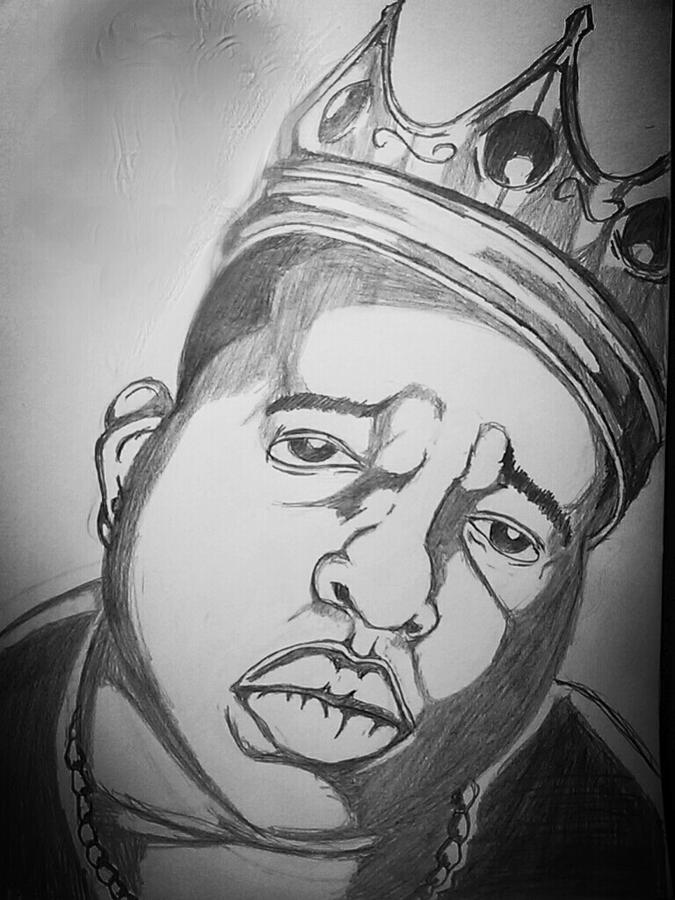 Notorious Drawing by Ryan Williams | Fine Art America