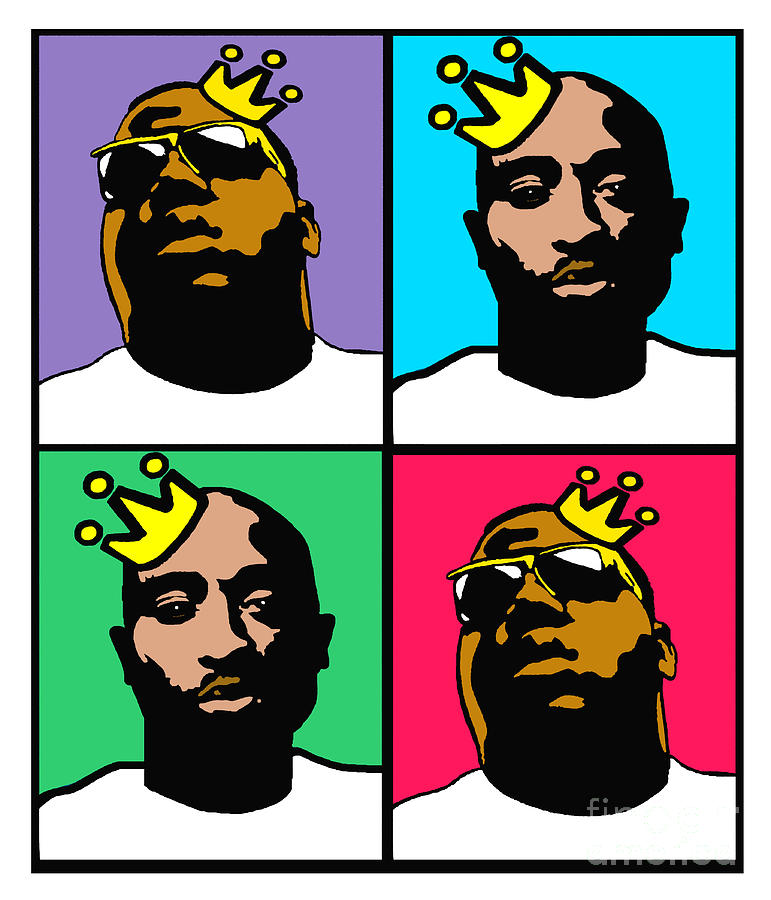 Tupac Digital Art - Notorious Thugs by Stanley Slaughter Jr