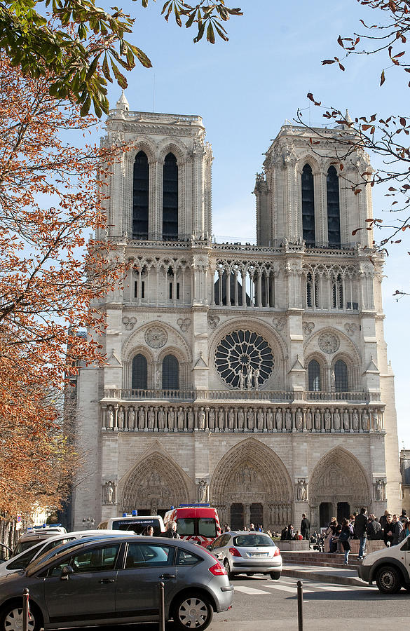 Notre Dame Cathedral Photograph - Notre Dame 2621 by Charles Ridgway Notre Dame Cathedral Photograph - Notre Dame 2621 by Charles Ridgway