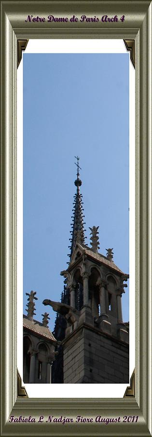 Notre Dame Arch #4 Photograph by Fabiola L Nadjar Fiore