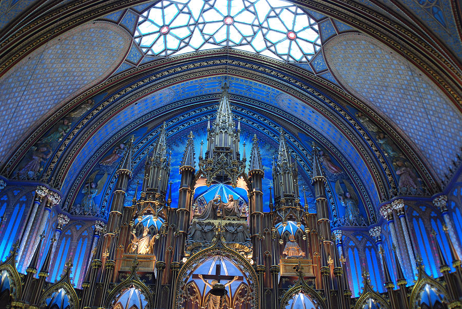 Notre Dame Basilica Photograph by John Schneider