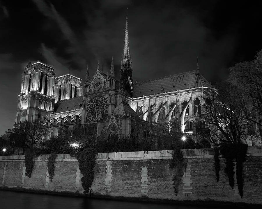Notre Dame by Night, Paris, France by Richard Goodrich Notre Dame by Night, Paris, France by Richard Goodrich
