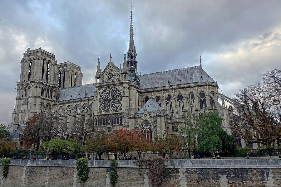 Notre Dame Cathedral In Paris, France Photograph by Rick Rosenshein