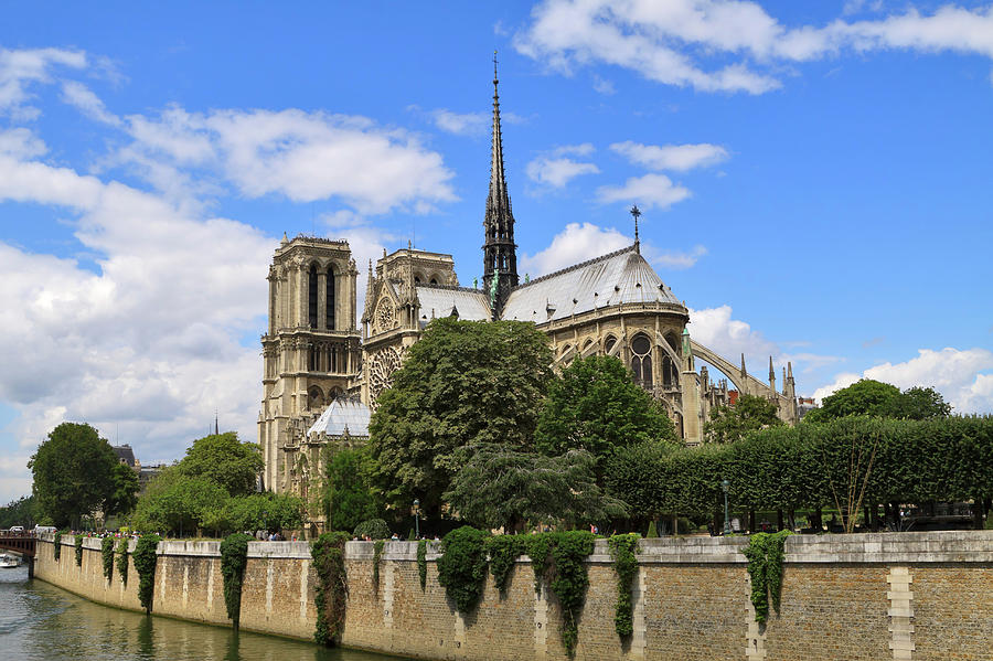Notre Dame Cathedral in Paris Photograph by Louise Heusinkveld