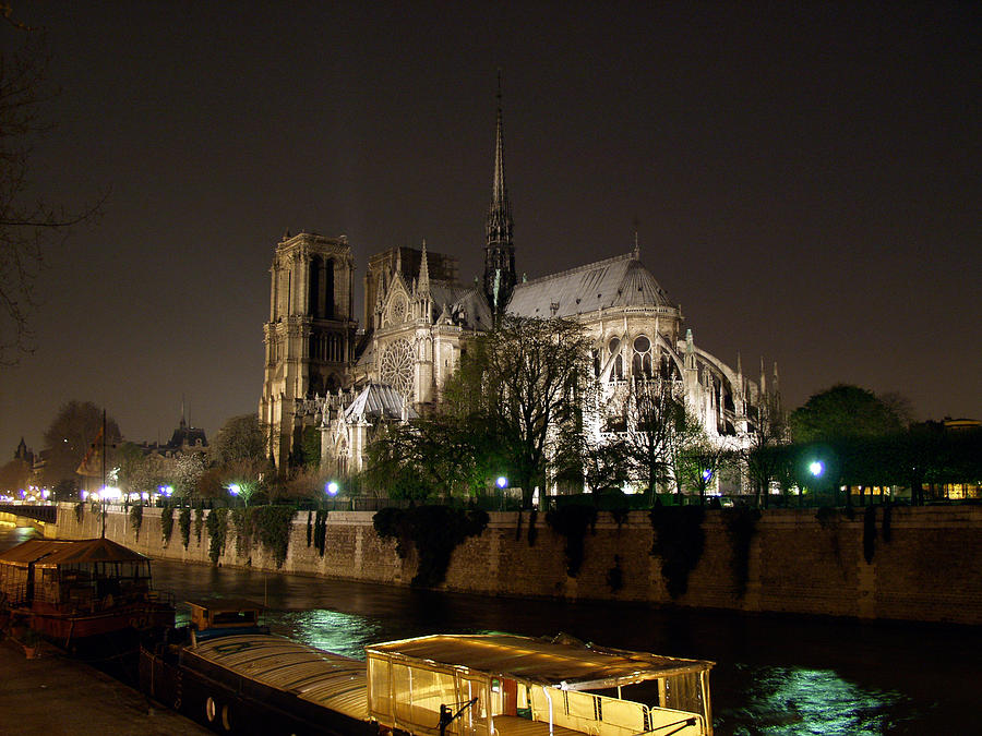 Notre Dame Photograph - Notre Dame Cathedral by Mark Currier