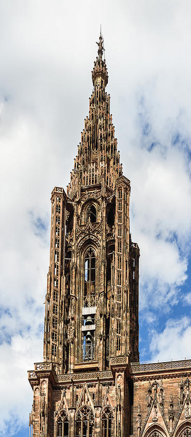 Notre-Dame Cathedral of Strasbourg - 1 - Alsace - France Photograph by Paul MAURICE