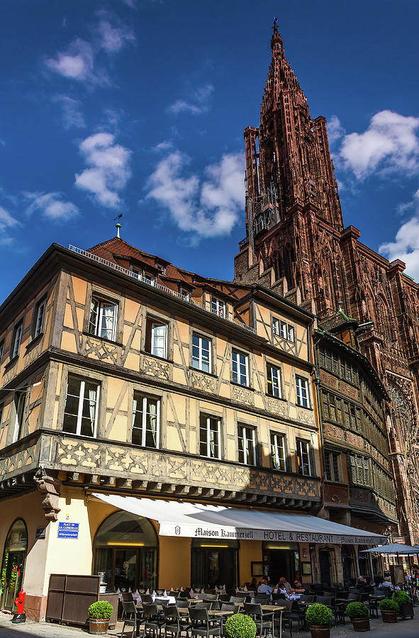 Notre-Dame Cathedral of Strasbourg - 3 - Alsace - France Photograph by Paul MAURICE