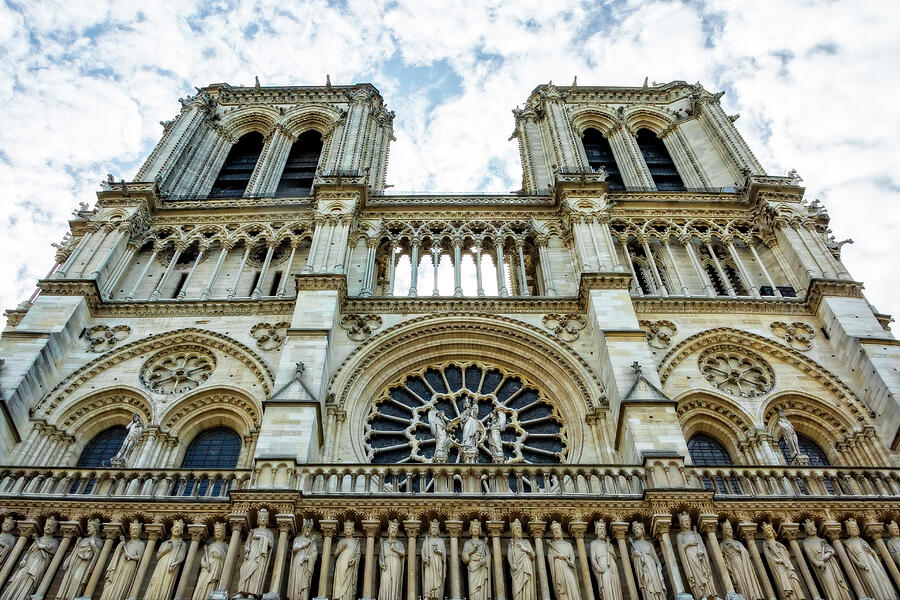 Notre Dame Cathedral, Paris by Kay Brewer Notre Dame Cathedral, Paris by Kay Brewer
