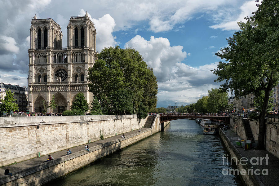 Notre Dame Cathedral Paris Photograph by Lynn Bolt