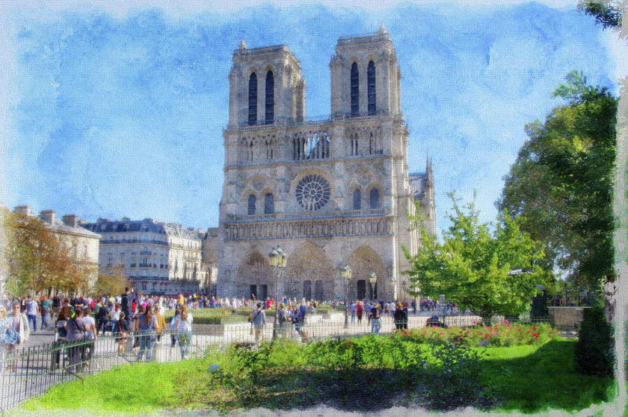 Notre Dame Cathedral Photograph by Tom Reynen