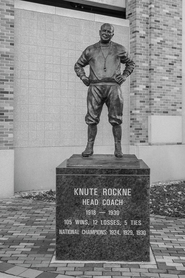 Notre Dame Coach Knute Rockne  Photograph by John McGraw
