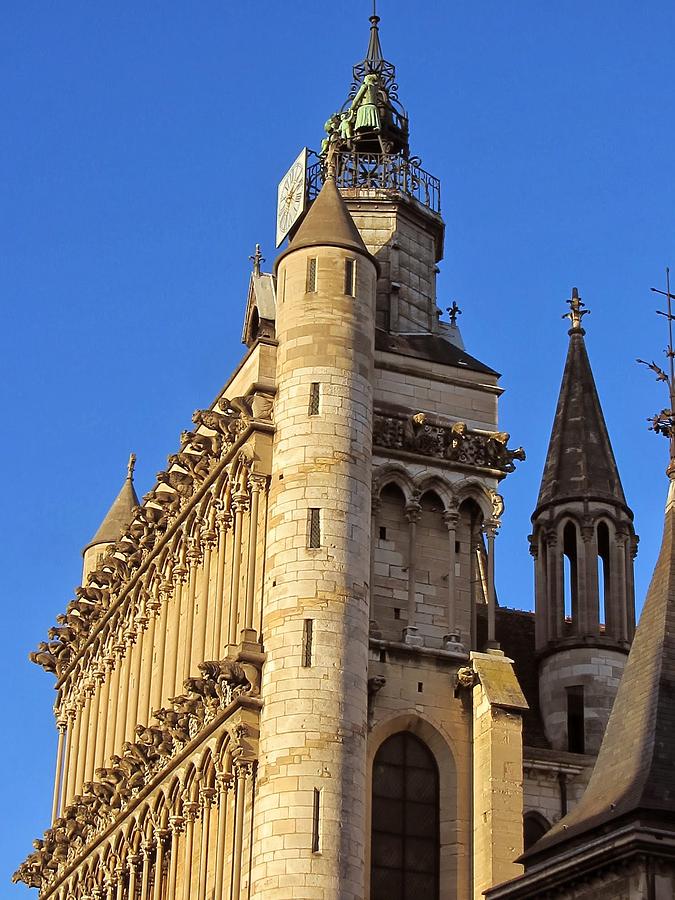 Notre Dame de Dijon Photograph by Nadia Seme - Fine Art America