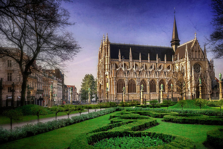Notre Dame du Sablon in Brussels  Photograph by Carol Japp