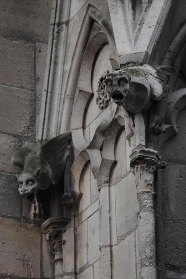 Notre Dame Grotesques Photograph by Christopher J Kirby