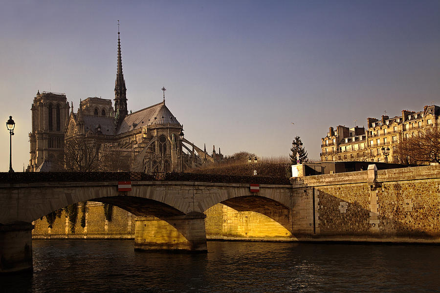 Notre Dame in Paris Photograph by Andrew Soundarajan