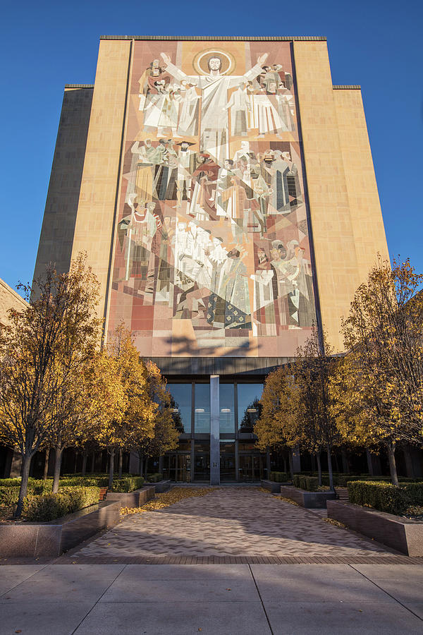 Notre Dame Library  Photograph by John McGraw