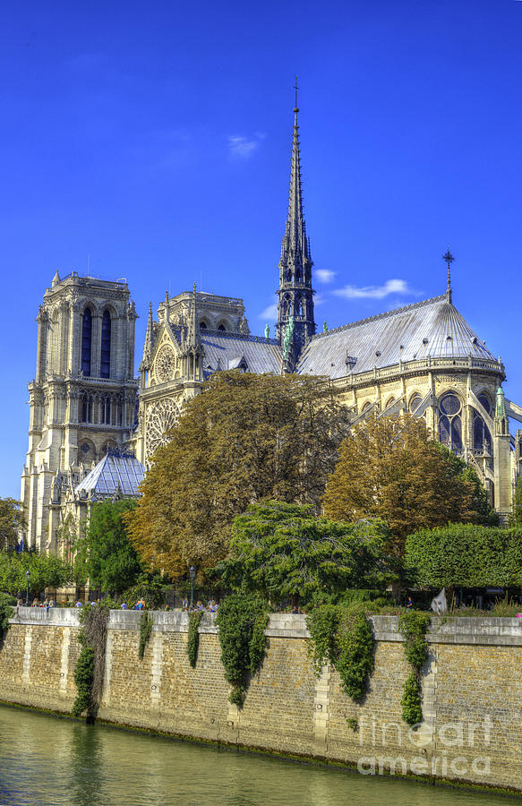 Architecture Photograph - Notre Dame, Paris by Juli Scalzi