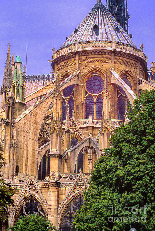 Notre Dame Rear Photograph by Rick Bragan