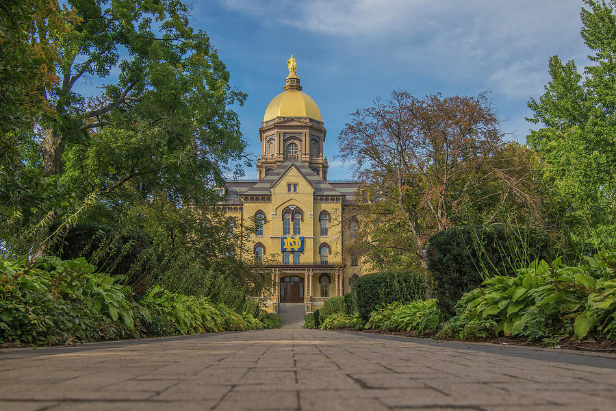 Notre Dame University Q Photograph by David Haskett II