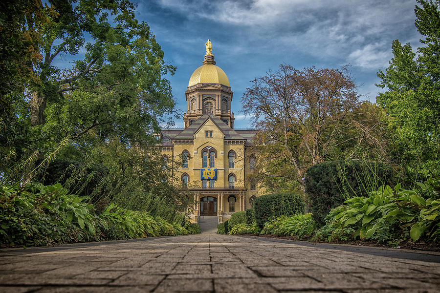 Notre Dame University Q1 Photograph by David Haskett II