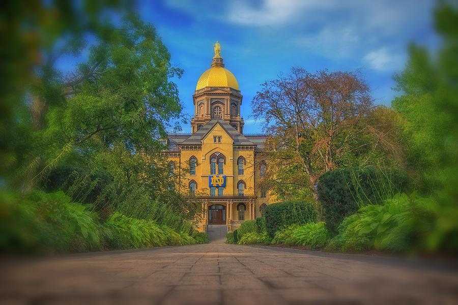 Notre Dame University Q2 Photograph by David Haskett II