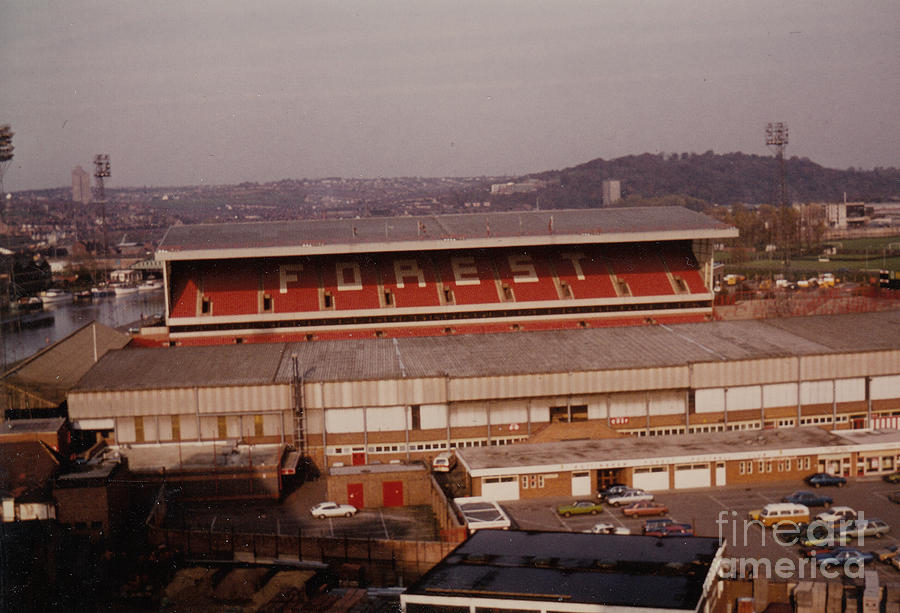 Nottingham Forest - City Ground - Executive Stand 1 - 1980s Photograph by Legendary Football Grounds