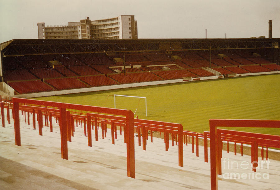 Nottingham Forest - City Ground - Main Stand 1 - 1970s Photograph by Legendary Football Grounds