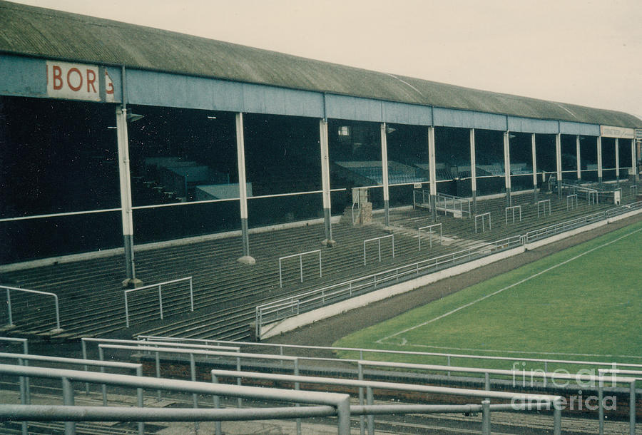 Notts County - Meadow Lane - West Stand 1 - 1970s Photograph by Legendary Football Grounds