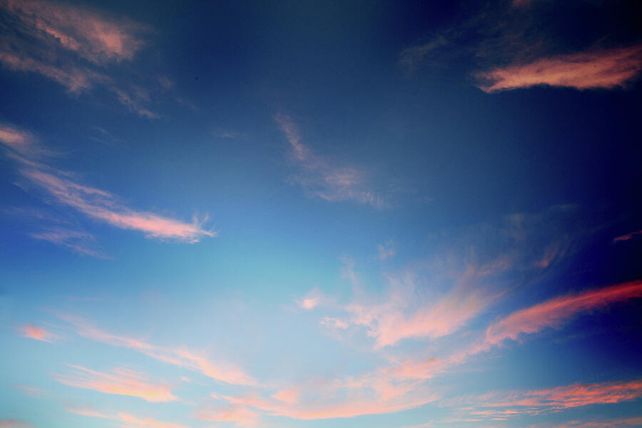 Pink Clouds on an Oklahoma Evening Photograph by Toni Hopper | Fine Art ...