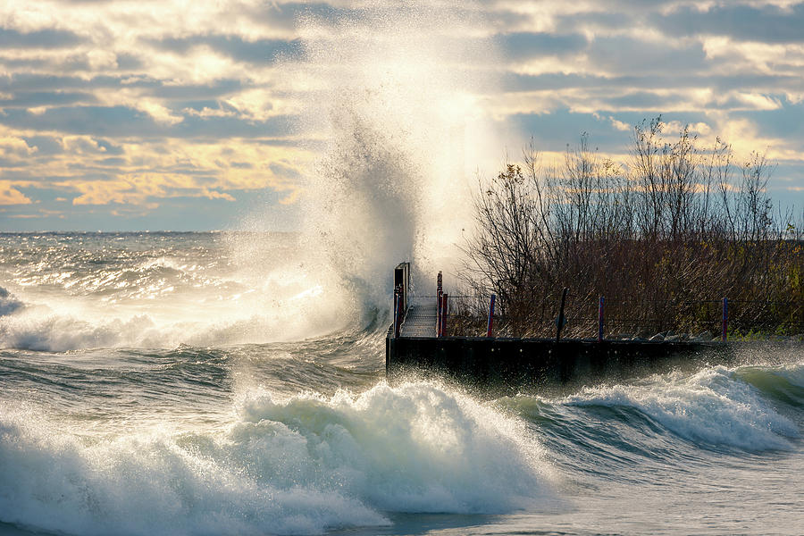 November Gales Photograph by James Meyer