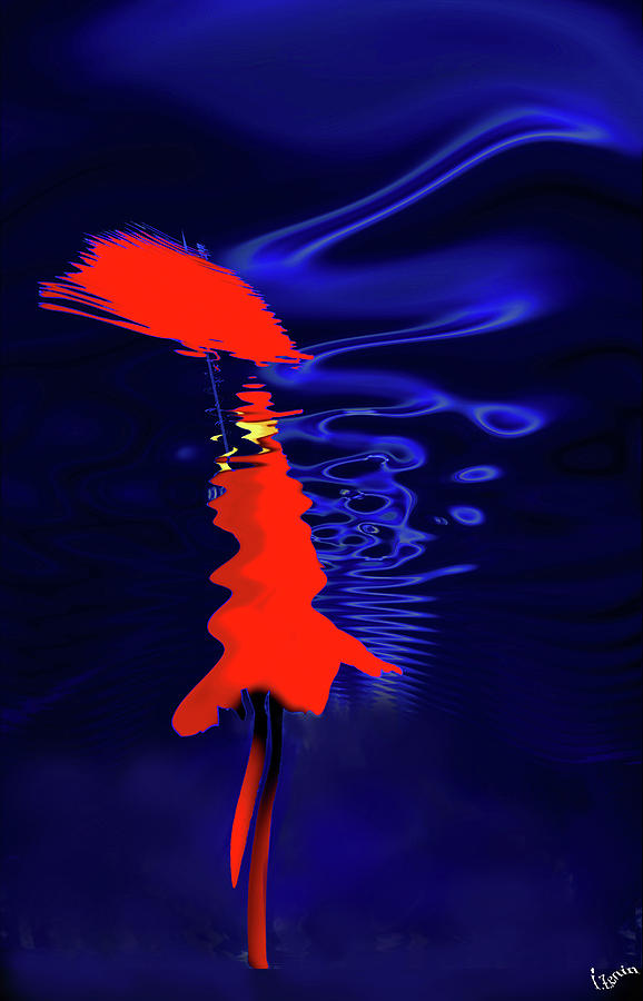 Blue Digital Art - November by Igor Zenin Blue Digital Art - November by Igor Zenin
