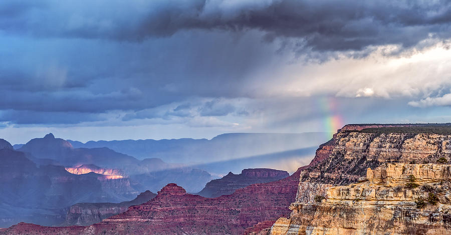 November Rain - Grand Canyon National Park Photograph Photograph by Duane Miller