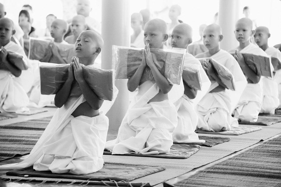 Novice Monks by Lee Craker Novice Monks by Lee Craker