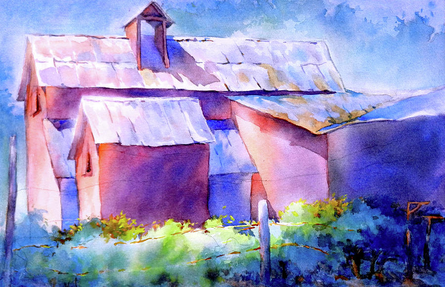 Landscape Painting - Now Its a Winery, No. 2				 by Virgil Carter
