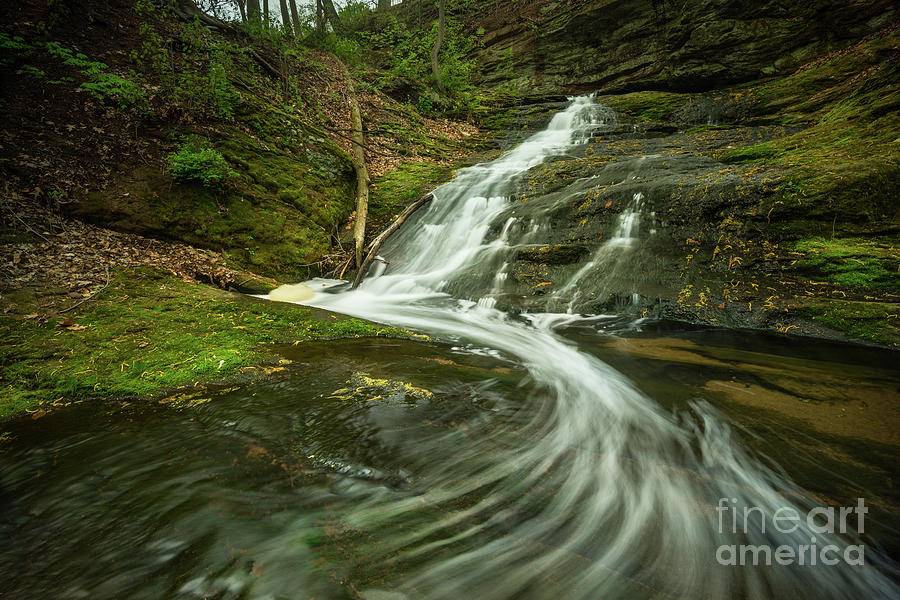 Nowashe - New England Waterfall Photograph by JG Coleman