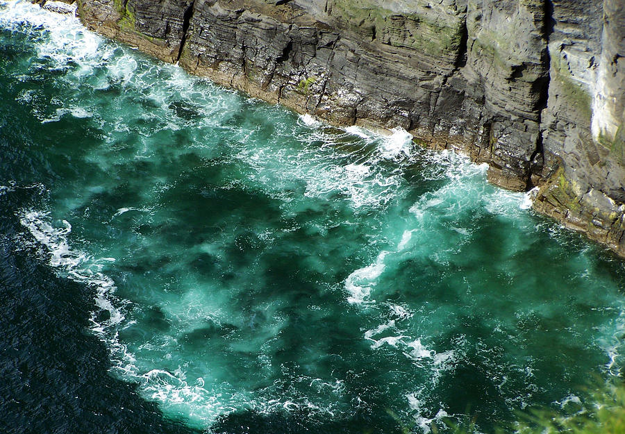 Nowhere to Go Cliffs of Moher Ireland Photograph by Teresa Mucha