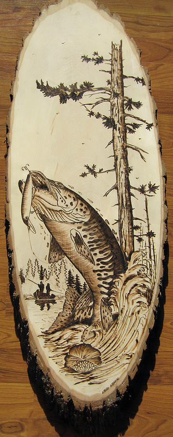 Wildlife Pyrography - nr2 by Ladi and Jane   Lapin