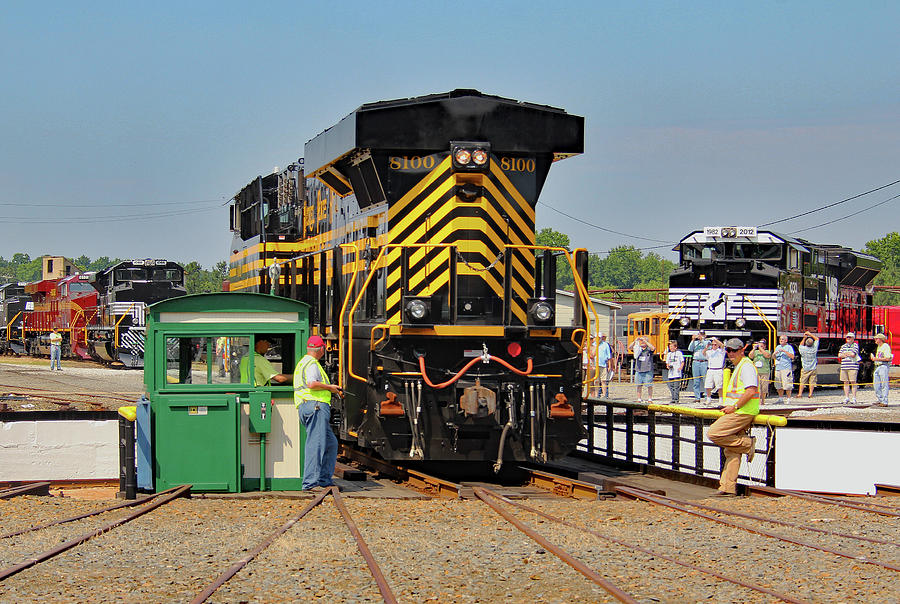 NS Heritage Locomotives Family Photographs 8100 Day 12 A Photograph by Joseph C Hinson