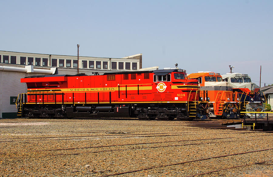 NS Heritage Locomotives Family Photographs 8114 D Photograph By Joseph ...