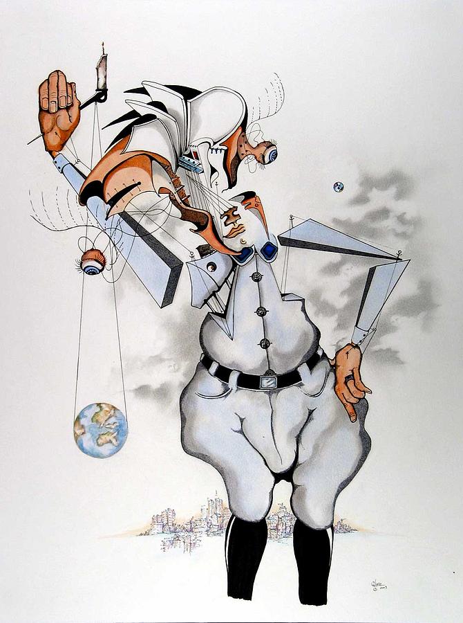 World Mixed Media - Nuage Hamlet by Daniel Culver World Mixed Media - Nuage Hamlet by Daniel Culver
