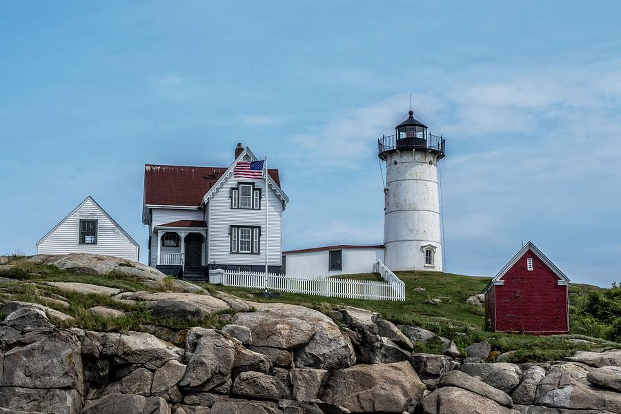 Nubble Light 01 Photograph by Robert Hayes - Fine Art America