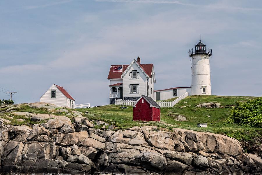 Nubble Light 02 Photograph by Robert Hayes